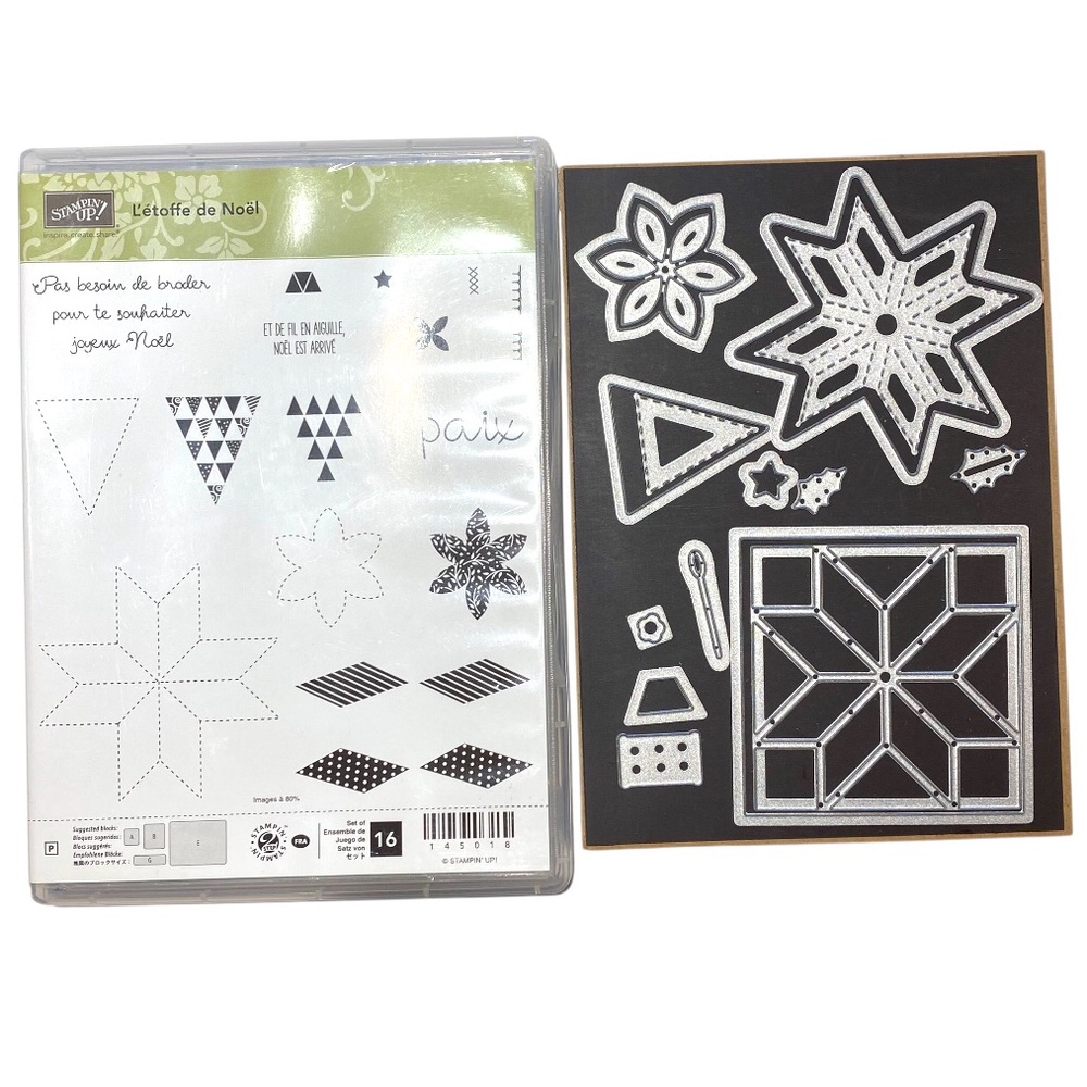 Stampin’ Up! “L’étoffe de Noël ” Stamps Set